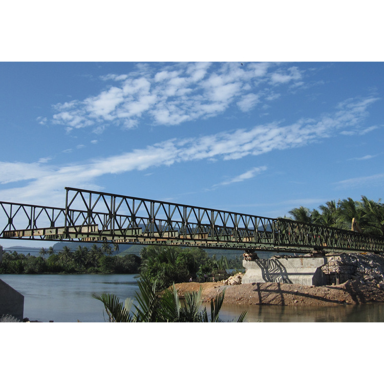 High-quality steel bridges made in China Steel Bridge for Sale Prefabricated Factory Outlets Truss Bailey Bridge