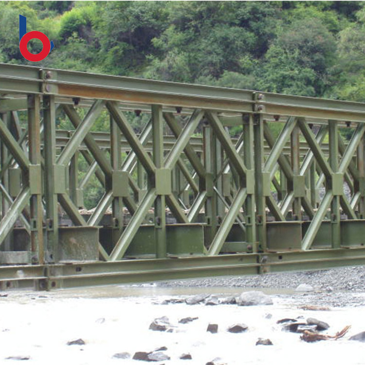 High-quality Steel Bridges Steel Bridge For Sale Prefabricated Factory Outlets Truss Bailey Bridge