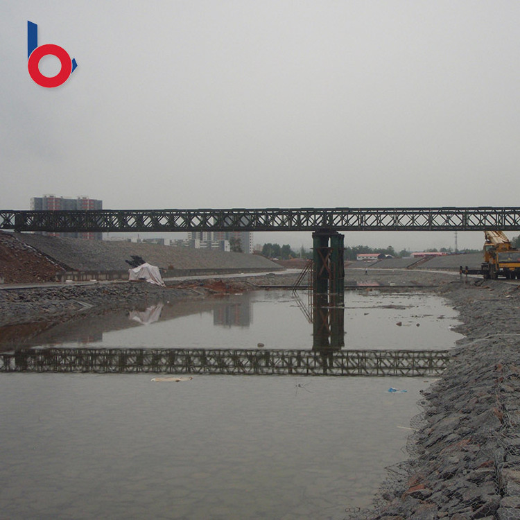 Bailey Bridge Cost Per Foot Construction Of Suspension Bridges Temporary Pedestrian Bridge