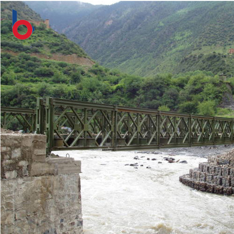 High-quality Steel Bridges Steel Bridge For Sale Prefabricated Factory Outlets Truss Bailey Bridge