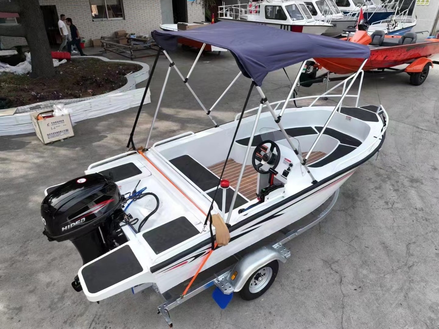 Mini Design All Welded Aluminum Jon Boat Fishing Vessel for Sport