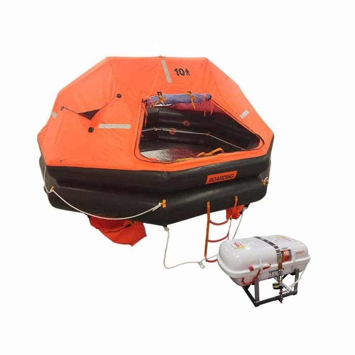 Factory inflatable sea ocean bot marine 18M height  life raft for20 person