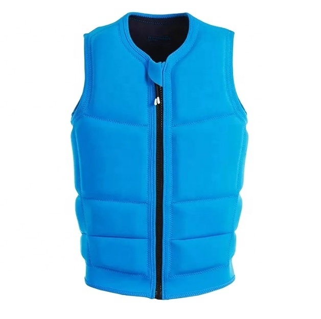 Wholesale Summer professional diving safety blue life saving vest