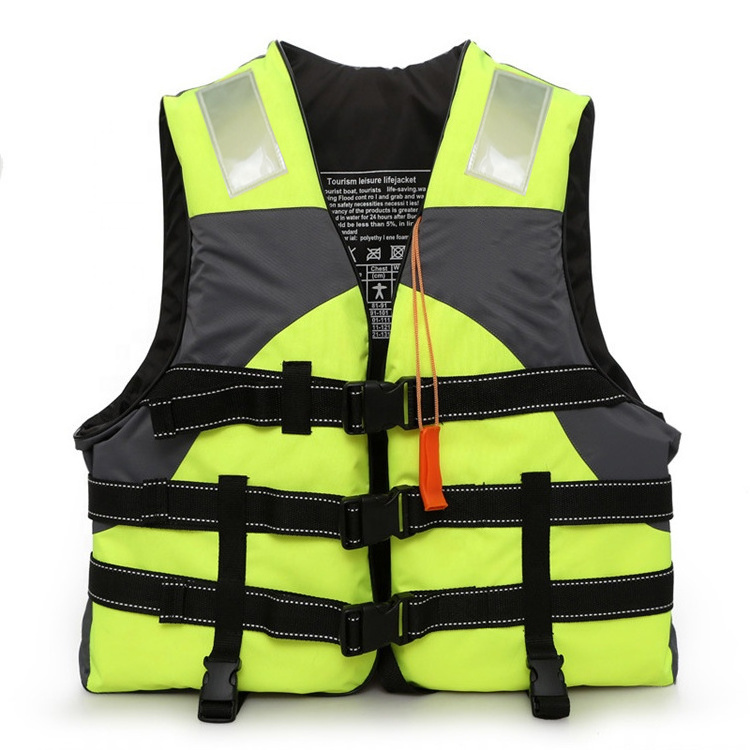 CE Approved Life Jacket Vest Multicolor Light Weight Life Jacket with Reflective Tapes Customized Flotation Life Jacket Vest