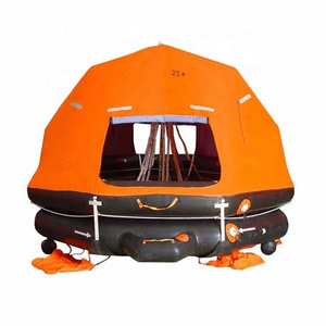 4 to 25 Passagers Self-Inflatable Life Raft for Marine Safety