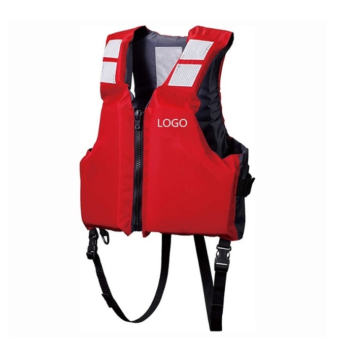 New style Water safety lifesaving rescue Oxford EPE Foam Life Jacket vest with Solas Reflector