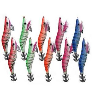 Pesca Artificial Squid Jig Lure Squid Hook  Cuttlefish Shrimp Hard Plastic Fishing Lures Bait