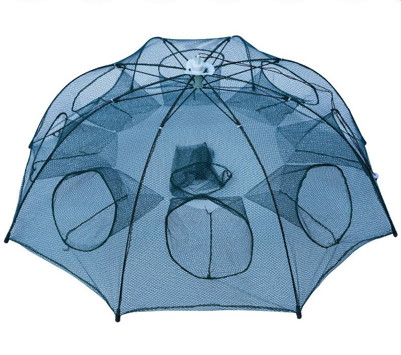 multi-specification umbrella fish net  fish cage shrimp cage  folding net lobster for sale