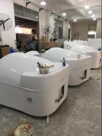 floating spa cabin warmed to body temperature flotation capsules enriched with epsom salt isolation tank supplier