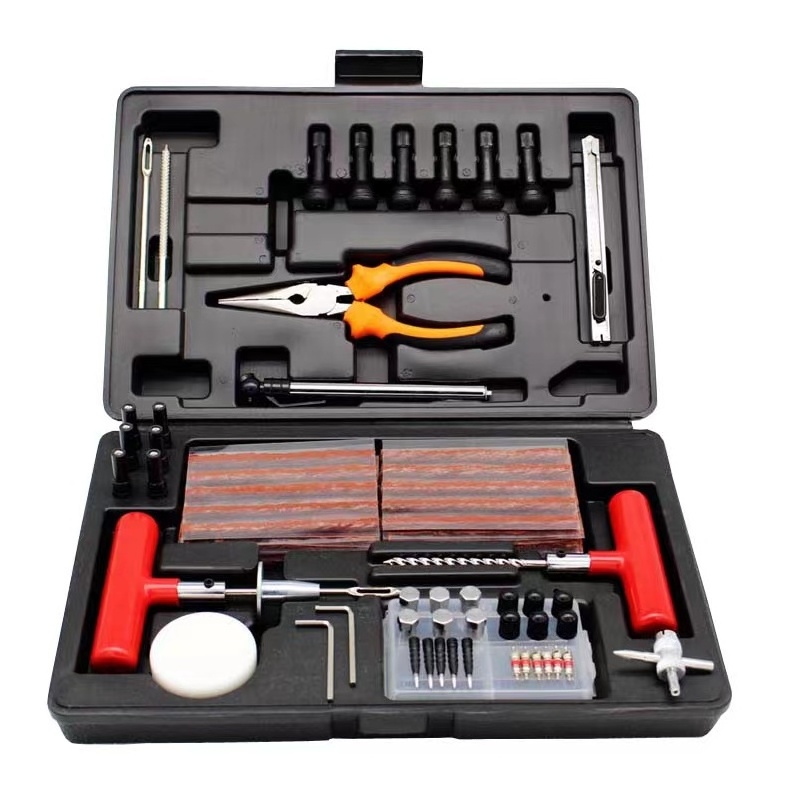 New Arrivals  High Quality 71pcs 100pcs Speedy Seal Tire Repair Kit Universal Tire Emergency Tool,Tire Repair Tool