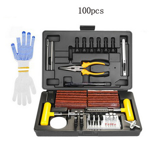 High Quality Motorcycle Car Puncture Tyre Tool Tubeless Flat Tire Repair Kit