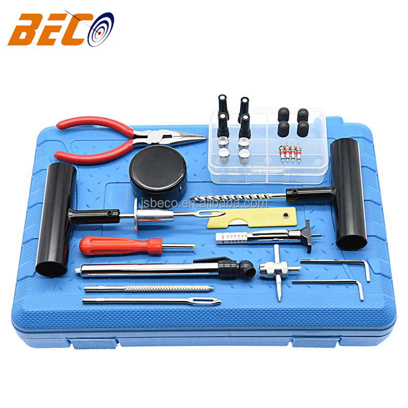 High Quality Motorcycle Car Puncture Tyre Tool Tubeless Flat Tire Repair Kit