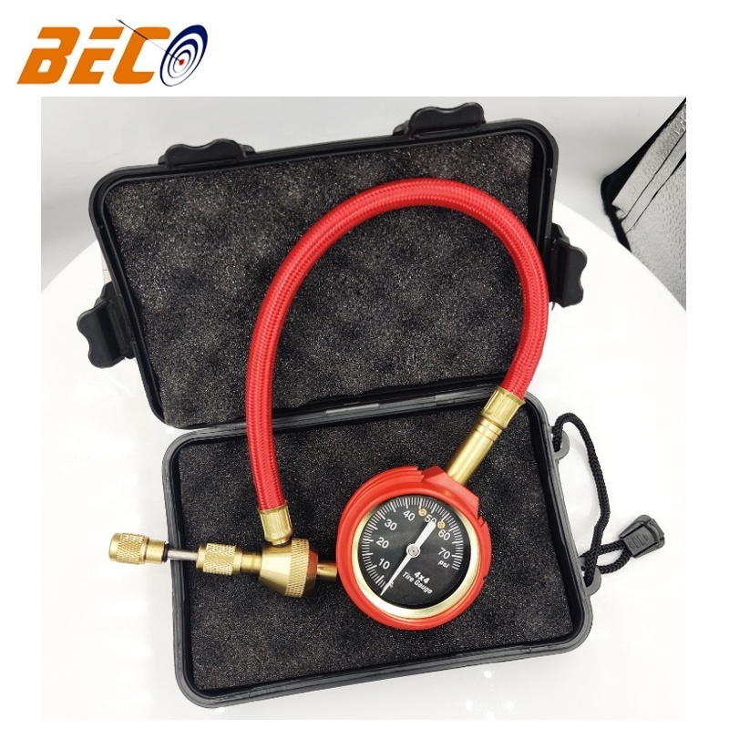 Beco ARB Same 4X4 Tire Deflator for Large offroad Tires Gauges Glow In The Dark Air Pressure Gauge for Tire