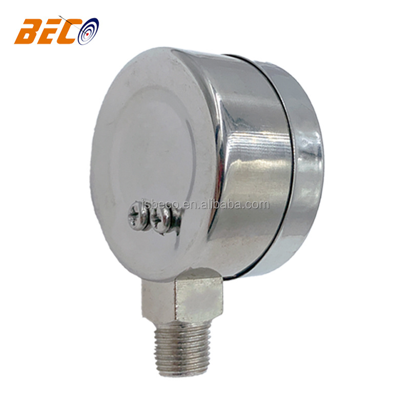 BECO extraction pressure gauge, 0-16bar range dial plate can be customized pressure gauge