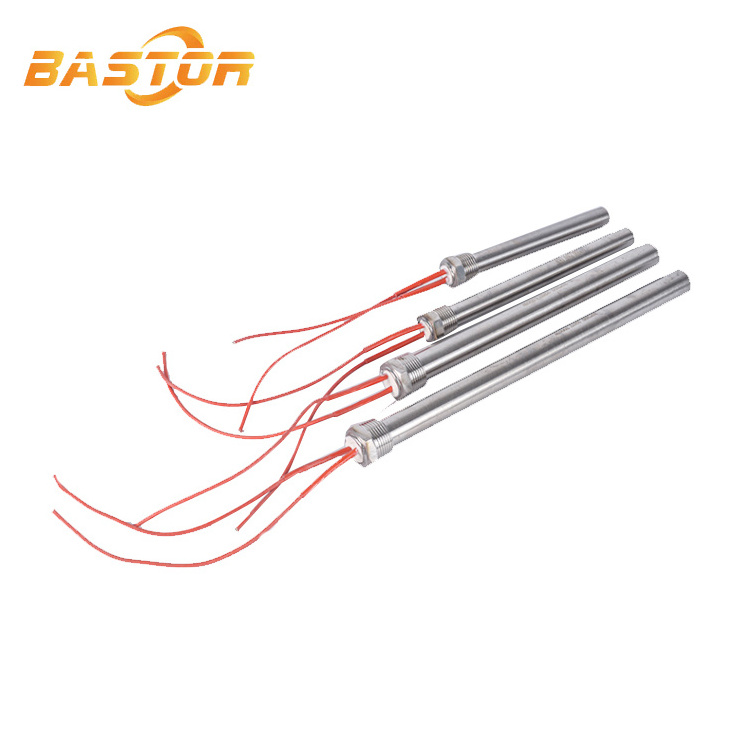 12v volt dc 25w 30w 40w 50w 60w 80w screw thread electric immersion water cartridge industrial heater