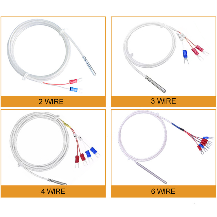 class a class b waterproof thermocouple temperature sensor rtd pt100 pt1000 4 wire