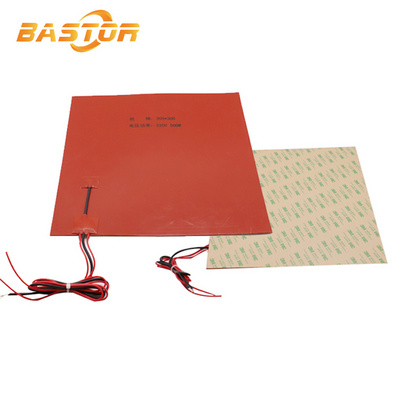 industrial high temperature 12v flexible heater pad electric heater silicone