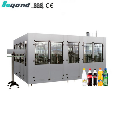 Automatic bottle cola soda beverage carbonated drink filling machine production line carbonated soft drink making machine