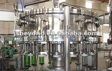 Automatic liquid Glass Bottle mineral water beer can filling machine price