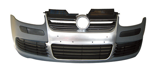 Car Bumper Kit Front Bumper beam bumper shell fog Lights Grille Air Intake Grille For GOLF 5 R32 Style