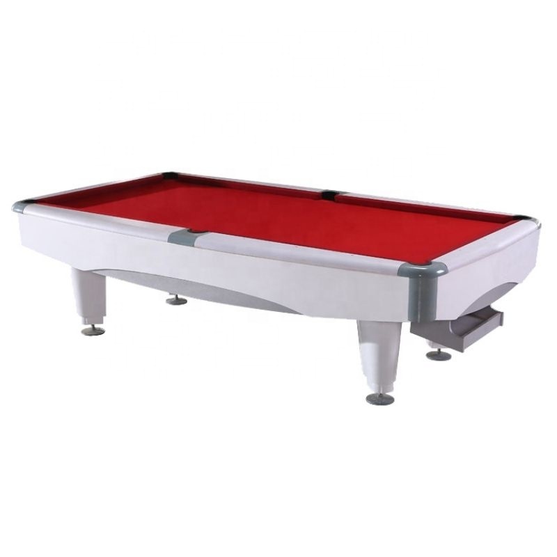 High quality American 7-Feet 8-Feet 9-Feet Slate custom design Nine-ball Snooker Billiard Pool Table  with Leather Pockets