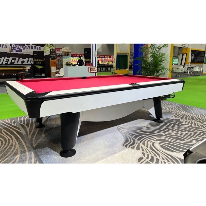 New design American Nine-ball Snooker Billiard Pool Table with leather billiard pocket