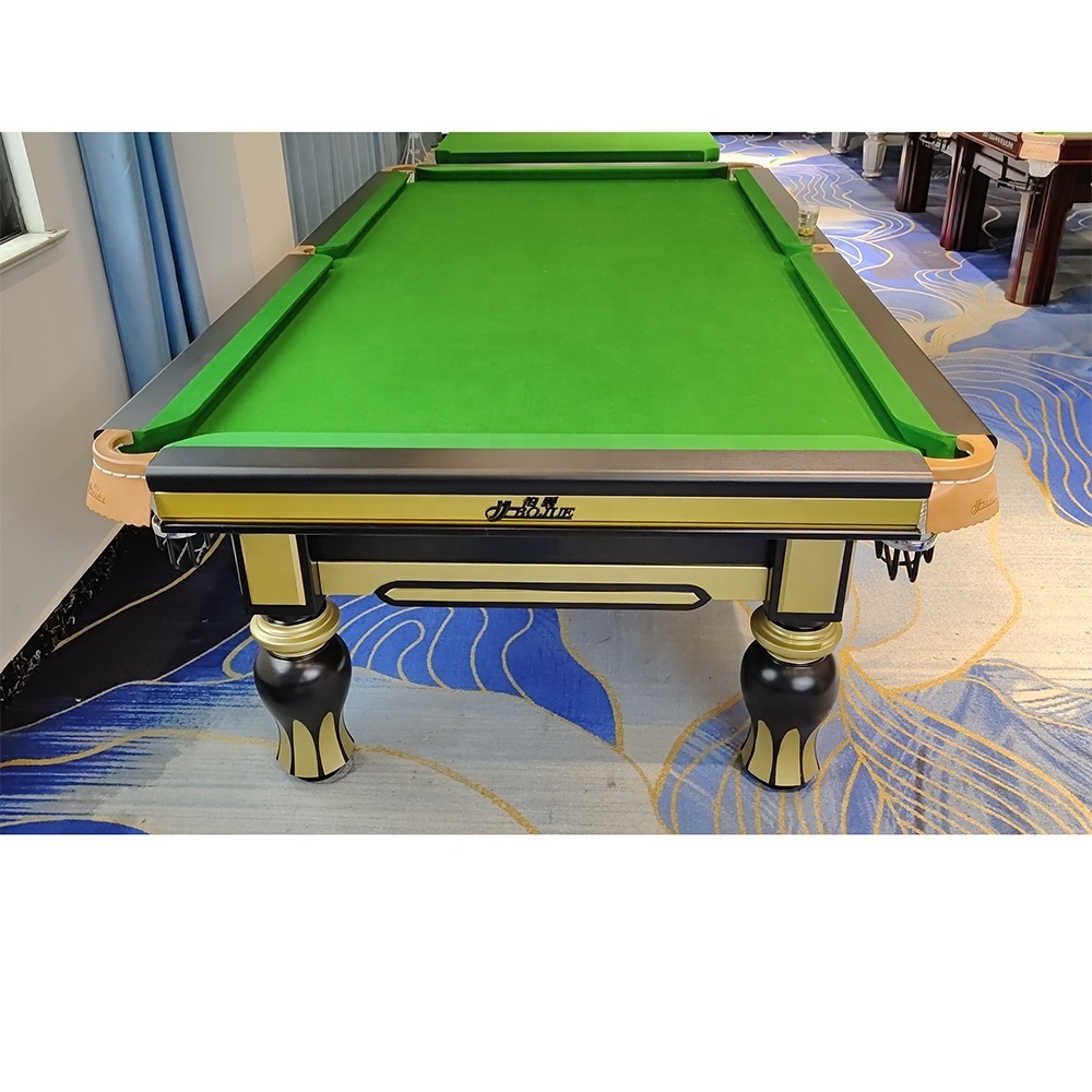 Bojue great design Chinese black 8 ball style billiard & snooker pool table for house use