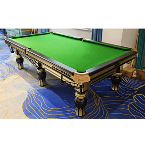 Bojue great design Chinese black 8 ball style billiard & snooker pool table for house use