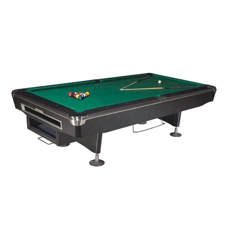 New design American Nine-ball Snooker Billiard Pool Table with leather billiard pocket