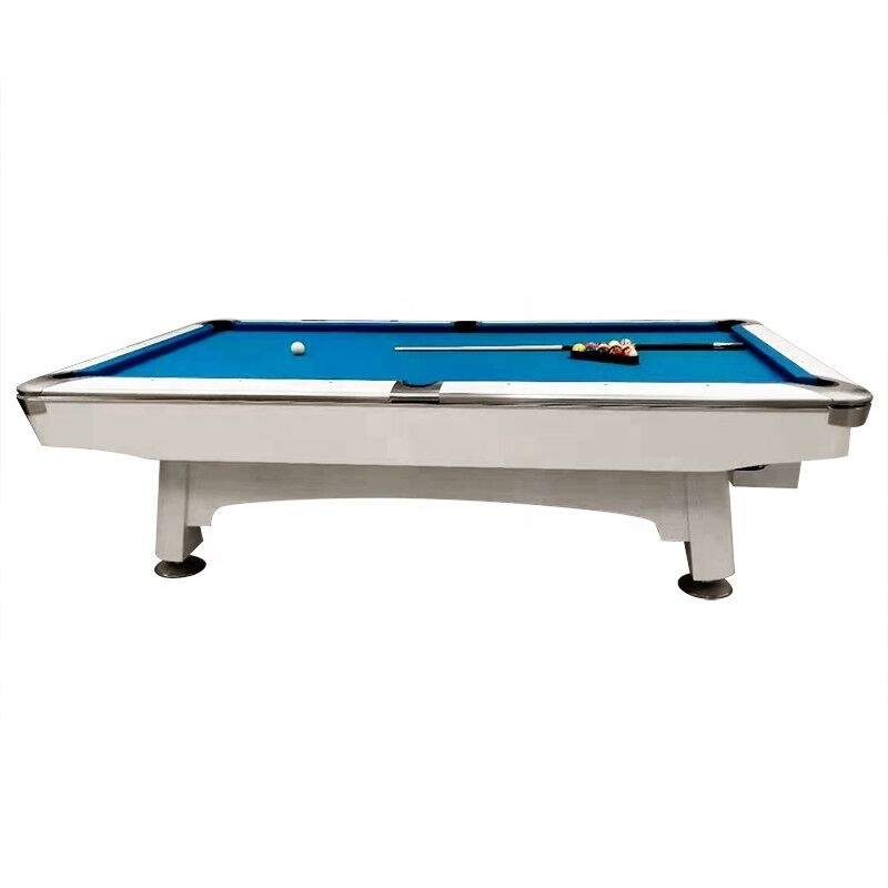 New design American Nine-ball Snooker Billiard Pool Table with leather billiard pocket