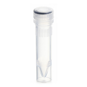 PP Microcentrifuge Tubes Transparent Screw Cap Micro Tubes 1.5ml Centrifuge Tubes