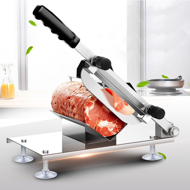 Multipurpose household manual Frozen Beef mutton pork meat cutter Commercial mutton cutting machine luncheon meat slicer