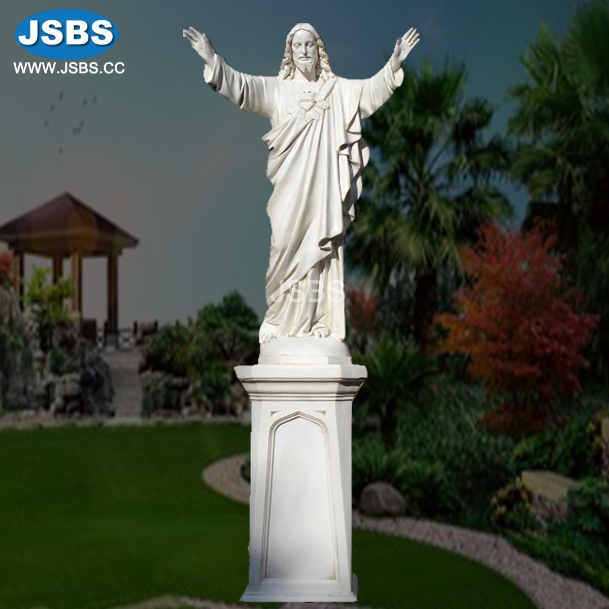 custom-made Stone Cemetery gravestone tombstone headstone Religious Mary statue Sculpture