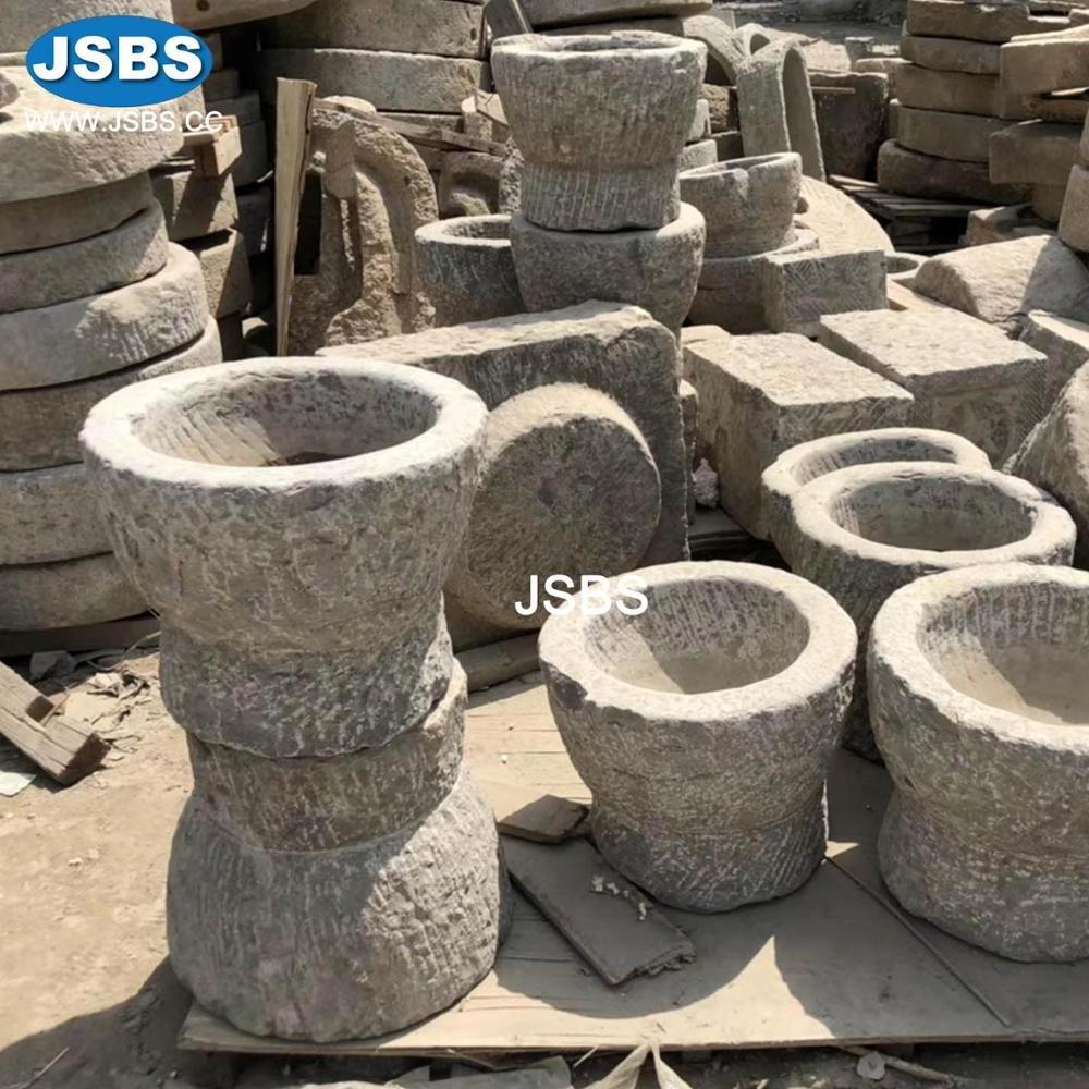 Factory Directly Provide antique round stone troughs