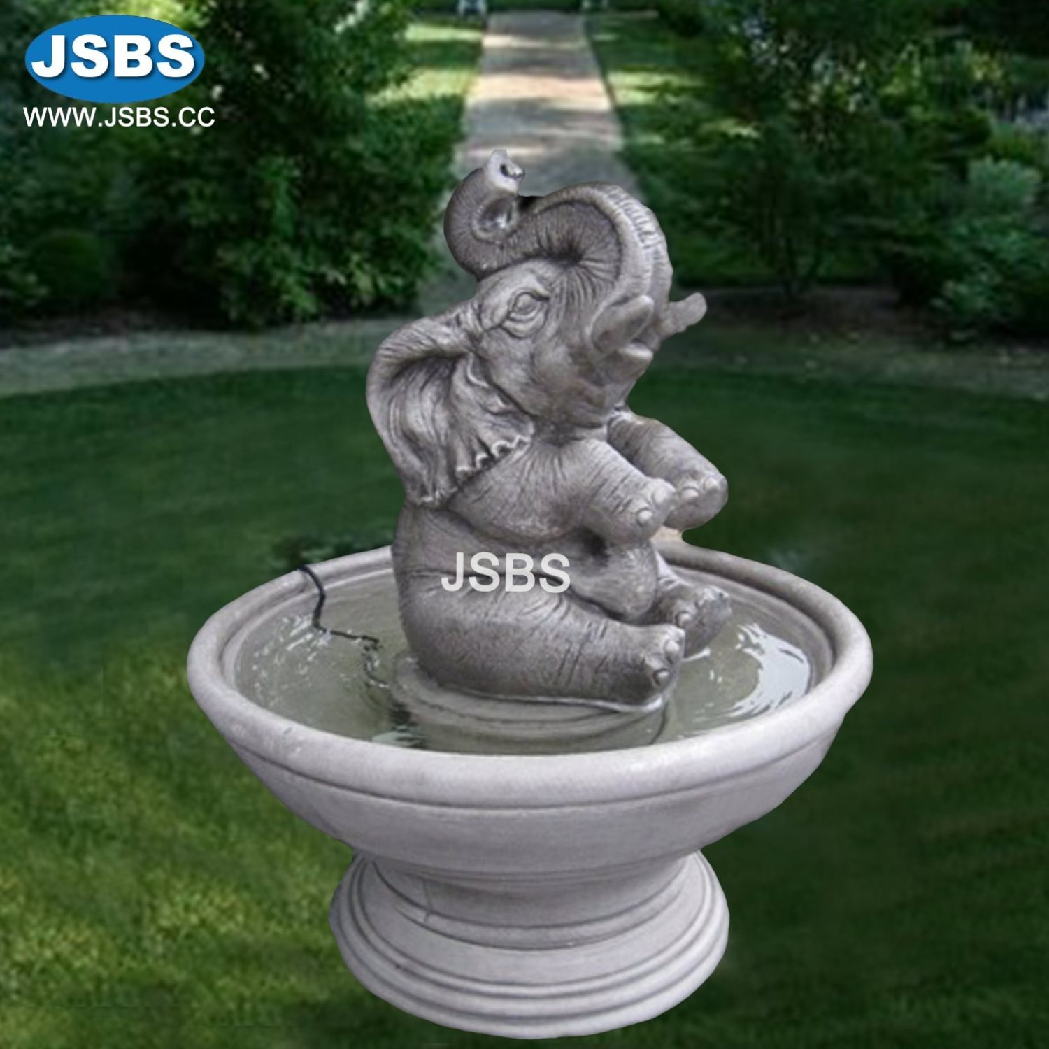 natural stone indoor elephant water fountain