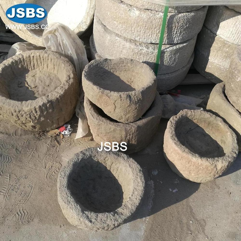 Factory Directly Provide antique round stone troughs