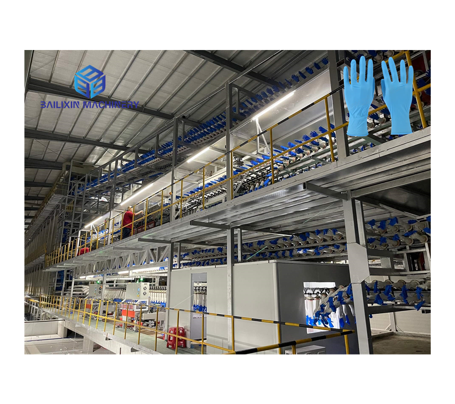 BLX 2022 medical glove making machine latex glove production line machinery nitrile gloves production line