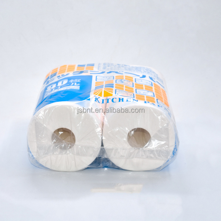 100% Virgin Pulp Paper Towel Oil Absorbent Kitchen Paper Towels 2 Ply High Quality Kitchen Paper