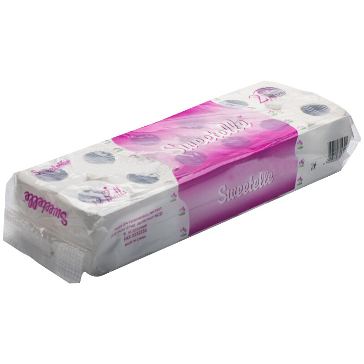 Toilet Tissue Wholesale Custom Printed Bathroom Tissue OEM Packing Pulp Material Origin Roll Core Type Toilet Paper