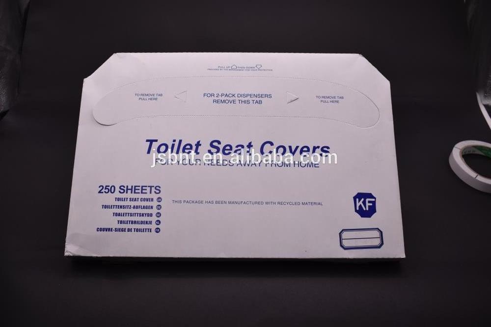 Disposable Flushable Paper Toilet Seat Cover