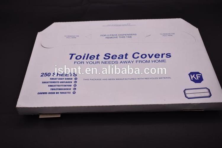 Disposable Flushable Paper Toilet Seat Cover