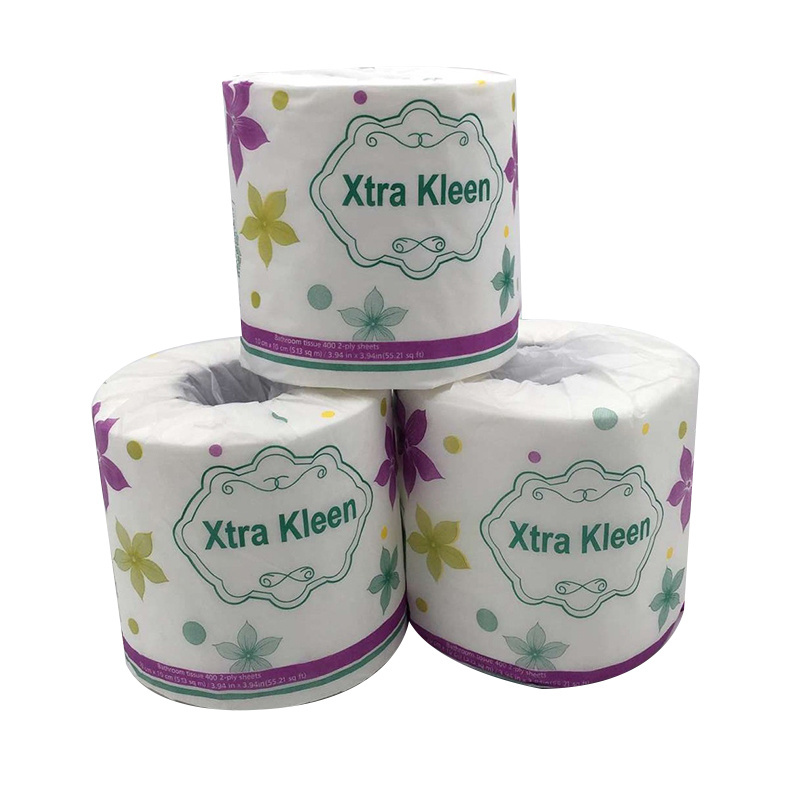 Toilet Tissue Wholesale Custom Printed Bathroom Tissue OEM Packing Pulp Material Origin Roll Core Type Toilet Paper