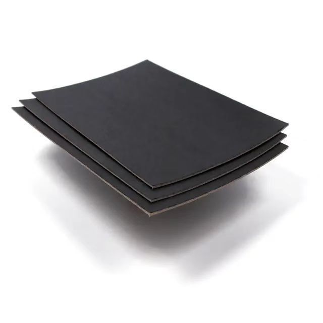 Wholesale 120gsm-500gsm Grey Black Cardboard Paper Sheet C1S C2S Duplex Black Board