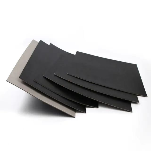 Wholesale 120gsm-500gsm Grey Black Cardboard Paper Sheet C1S C2S Duplex Black Board