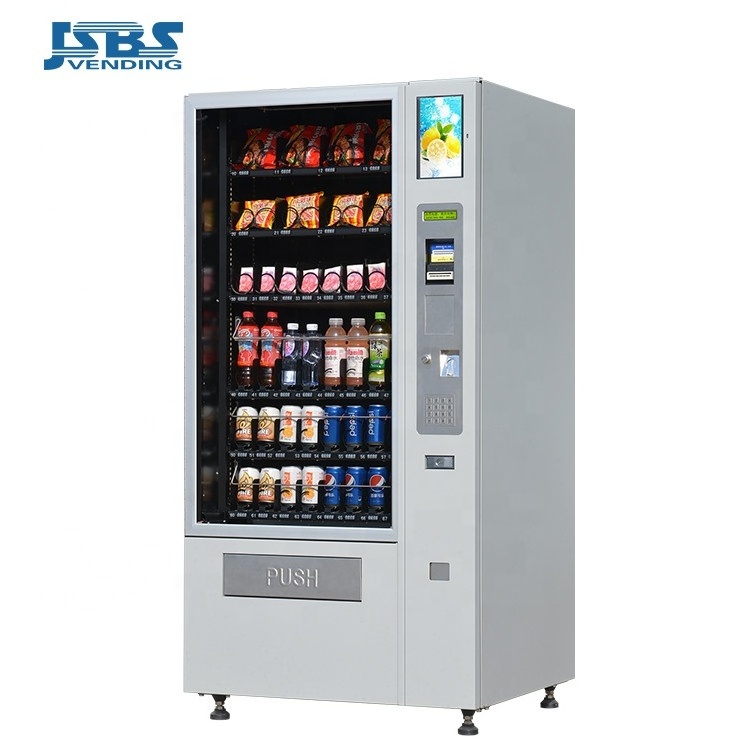 JSBS VCM4-4000 10.2 inch LCD Advertristing screen vending machine digital vending machine springs vending machine