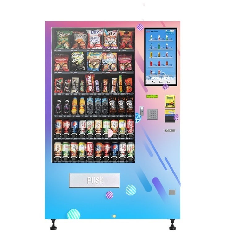 JSBS Smart electronic combo skittles coin change cigarette capsule vending machine for sale