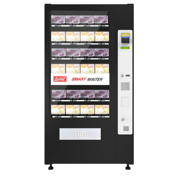 BAIXUE VCM5-4000S Snack and drinks vending machine with conveyor belt mini vending machine for foods and drinks