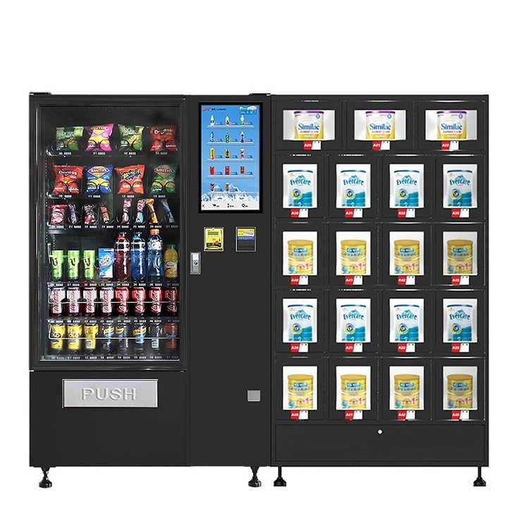 BAIXUE Self service 22 inch touch screen mini vending box bubble gum condom vending machines