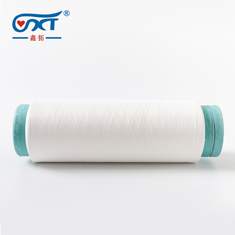 100% Polyester  PBT  70D/24F DTY with high elastic yarn for  knitting core spun yarn dope