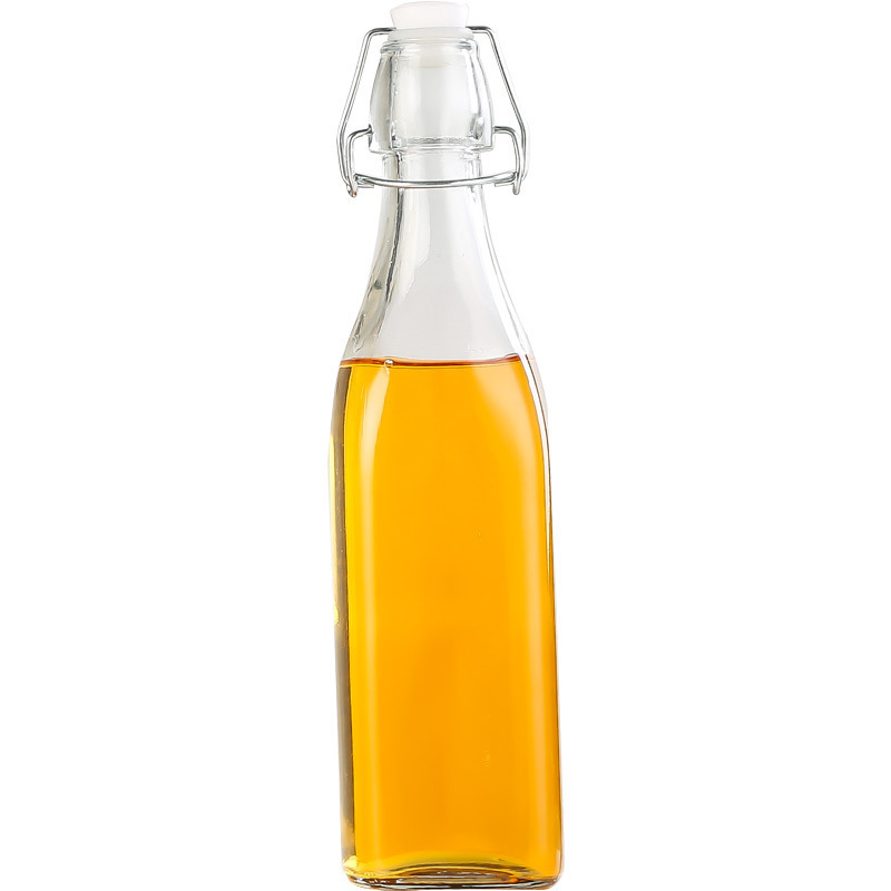 Convenient Reusable 16 OZ 32OZ Home Brewing Kombucha Beverages Beer Swing Top Bottle with Airtight Rubber Seal Flip Lid